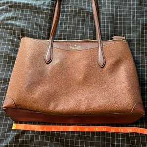 Glitter sparkle Kate Spade tote